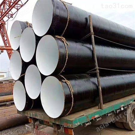 供应防腐钢管 工厂排水管道用地埋 加强级环氧煤沥青防腐螺旋钢管