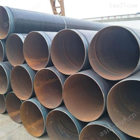 供应防腐钢管 工厂排水管道用地埋 加强级环氧煤沥青防腐螺旋钢管